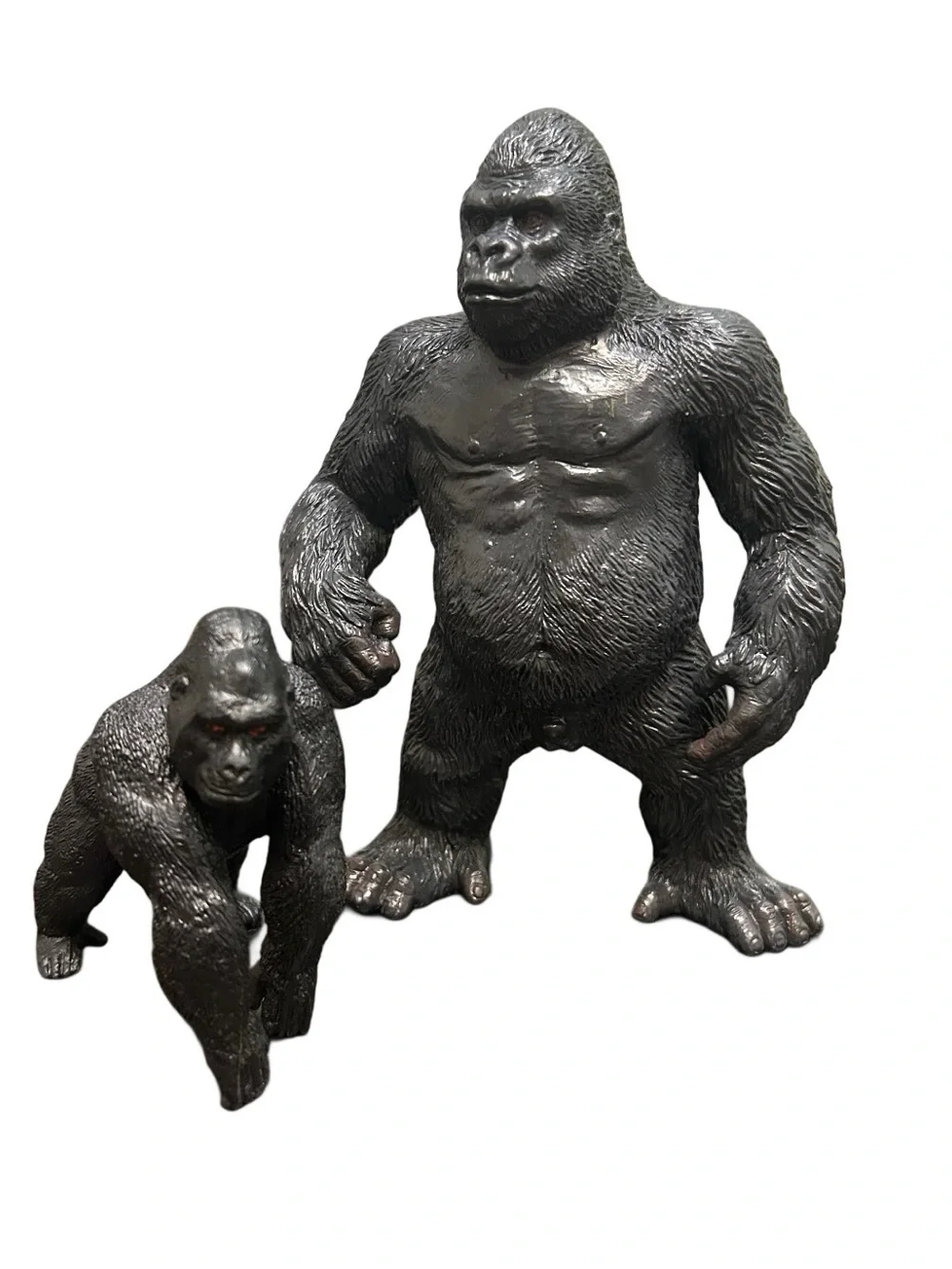 15 Pcs Tiny Jungle Animal Figures Toy, Realistic Mini Jungle Zoo Animal Gorilla